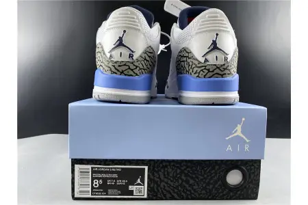 Air Jordan 3  UNC 