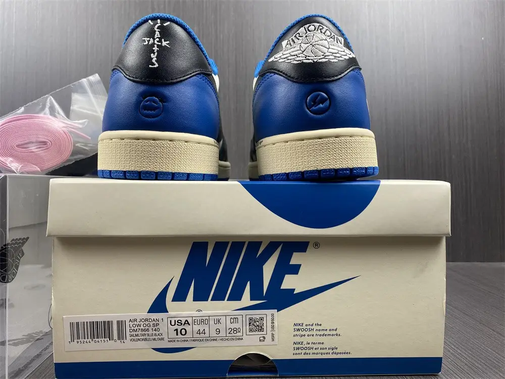 Fragment Design x Travis Scott x Air Jordan 1 Retro Low 