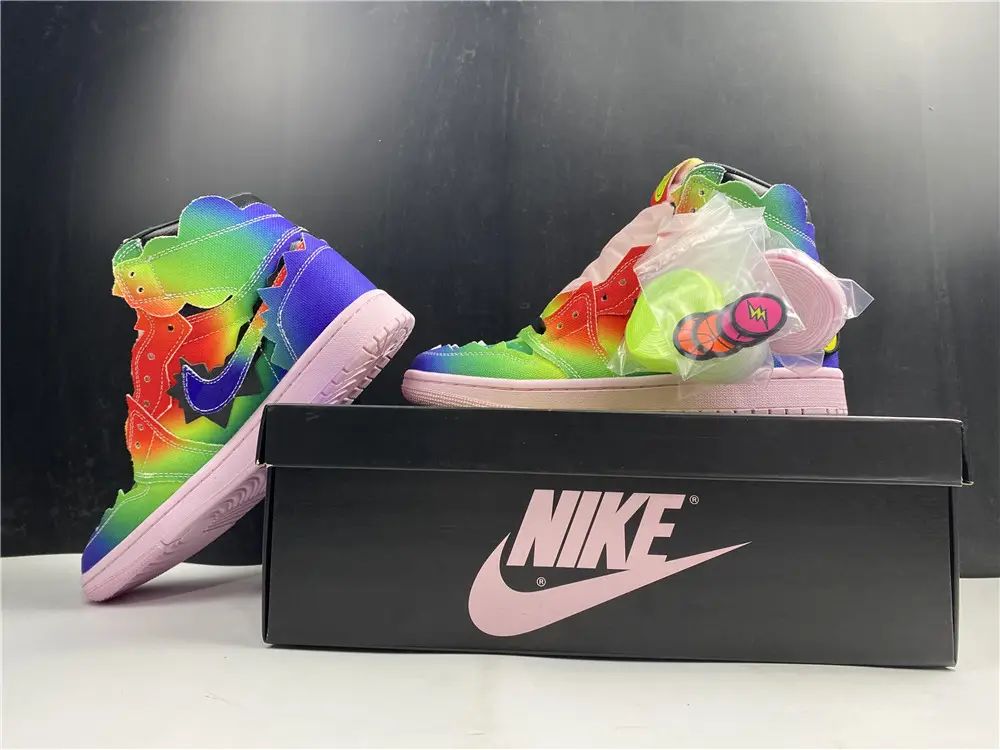 J BALVIN X AIR JORDAN 1 HIGH OG  FAB165