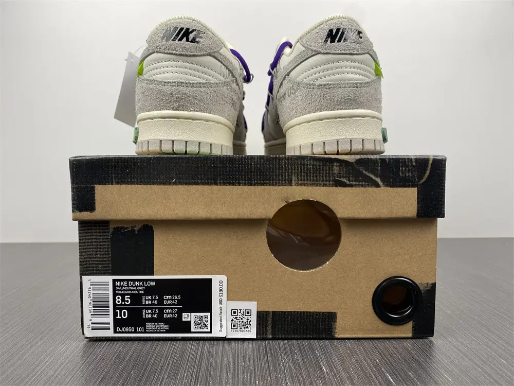 Nike Dunk Low Off-White Lot 15 