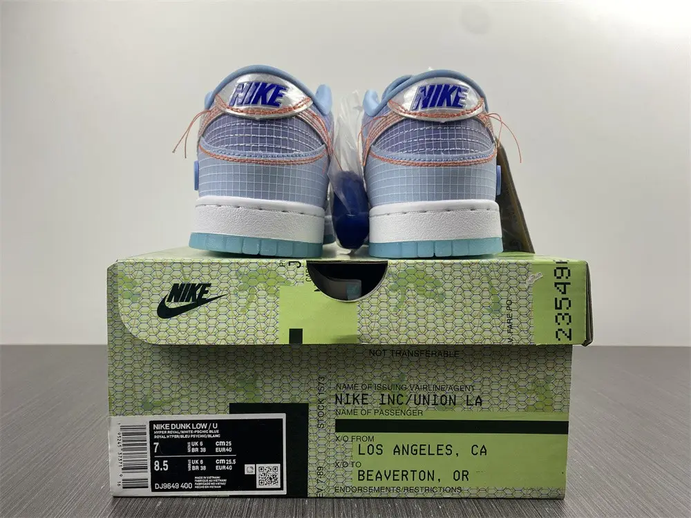 Nike Dunk Low Union Passport Pack 