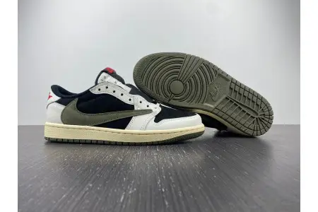 Travis Scott x Air Jordan 1 Low OG WMNS Olive 