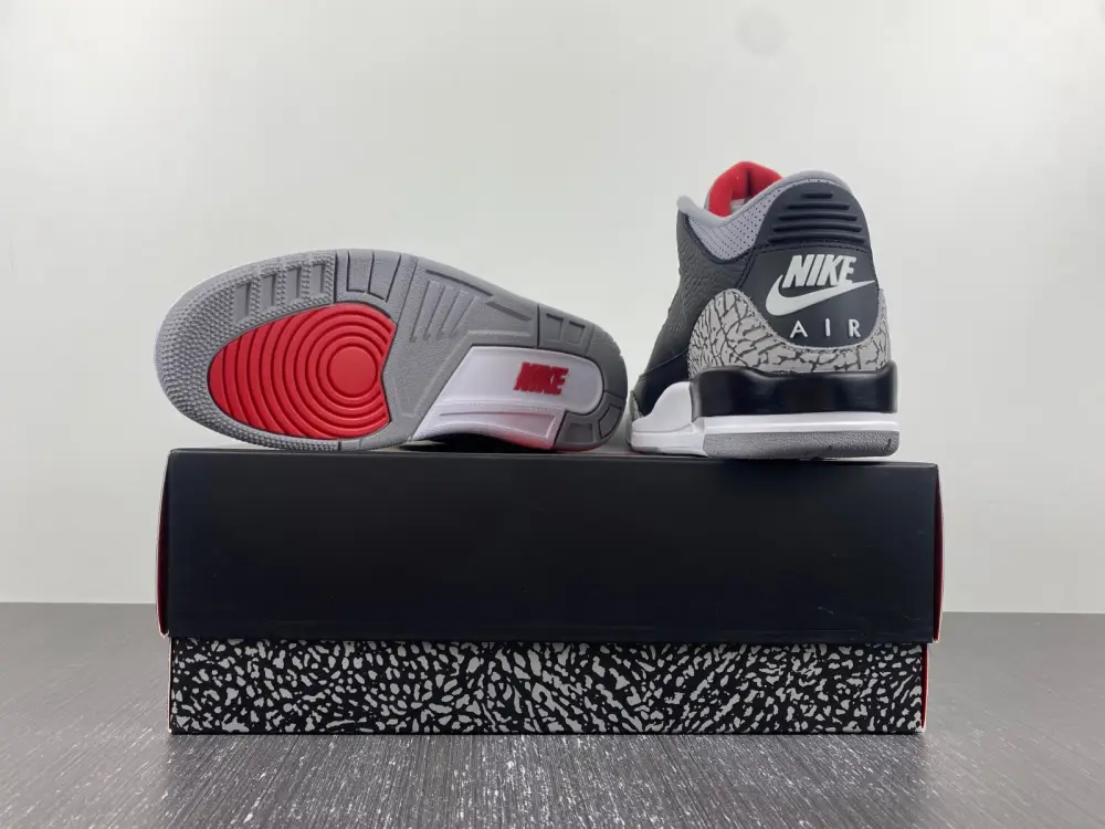 Air Jordan 3 Black Cement 