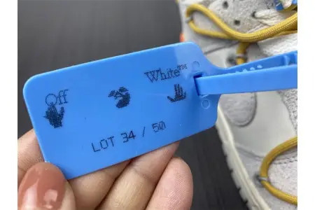 Nike Dunk Low Off-White Lot 34 