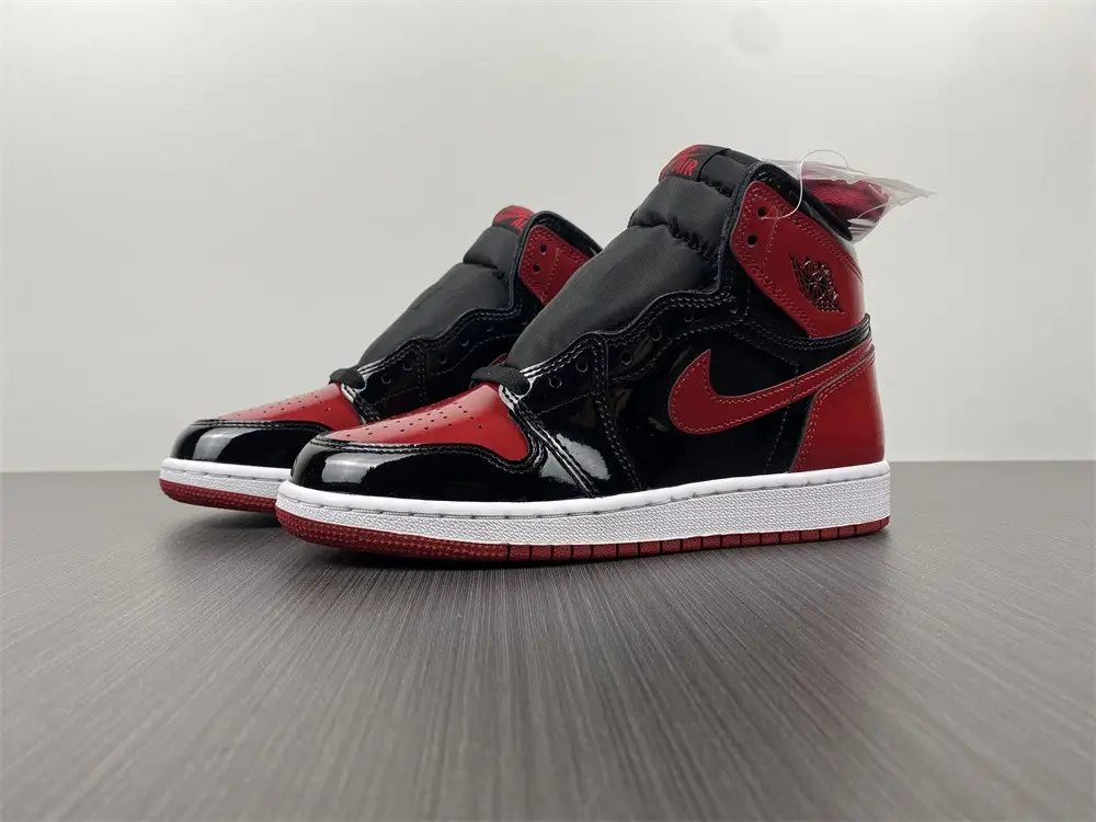 Air Jordan 1 High OG Bred Patent  DCB152