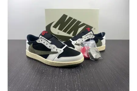 Travis Scott x Air Jordan 1 Low OG WMNS Olive 