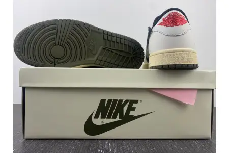 Travis Scott x Air Jordan 1 Low OG WMNS Olive 
