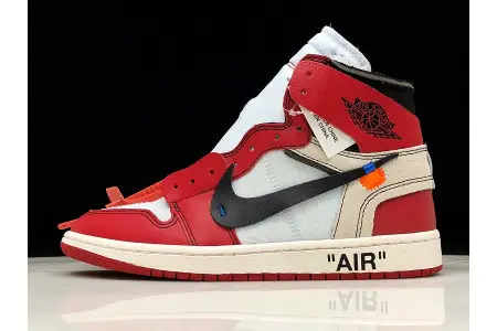 Off-White Air Jordan 1 Retro Chicago The Ten  ACFD278