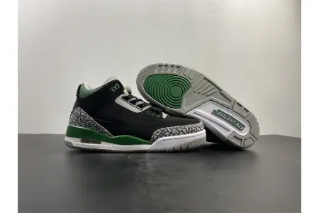 Air Jordan 3 Pine Green 