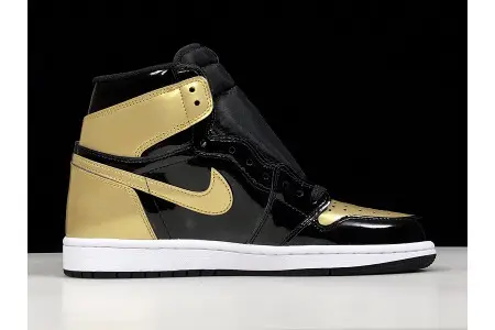 Air Jordan 1 Retro High Glod Toe 