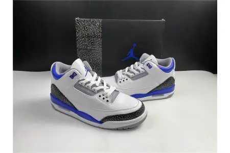 Air Jordan 3 Racer Blue 