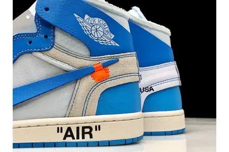 Off-White Air Jordan 1 Powder Blue UNC 