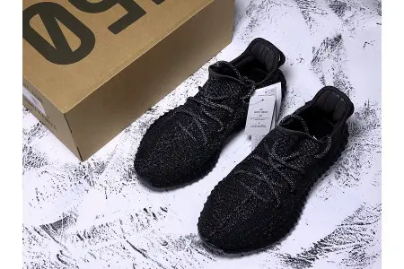 Adidas Yeezy Boost 350 V2 Static Black (Reflective) – 
