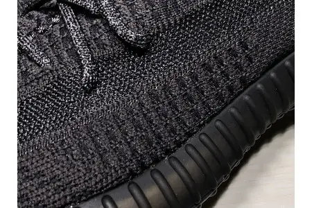 ADIDAS MENS YEEZY BOOST 350 V2 BLACK 