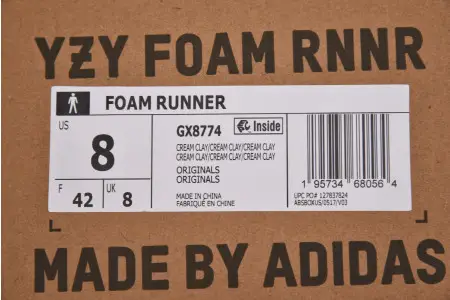 Adidas Yeezy Foam RNNR MX Cream Clay 
