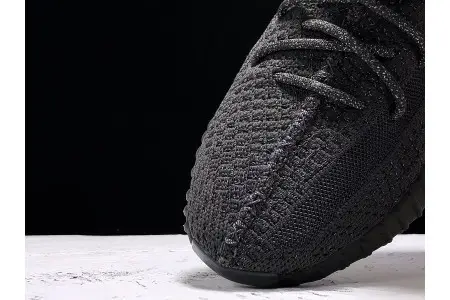 Adidas Yeezy Boost 350 V2 Static Black (Reflective) – 