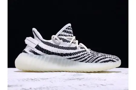 Adidas Yeezy Boost 350 V2 Zebra Black White 