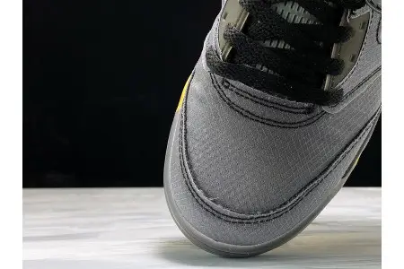 Off-White x Air Jordan 5 Black 
