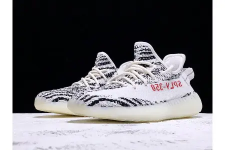 Adidas Yeezy Boost 350 V2 Zebra Black White 
