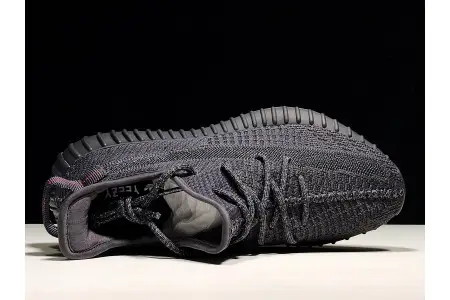 ADIDAS MENS YEEZY BOOST 350 V2 BLACK 