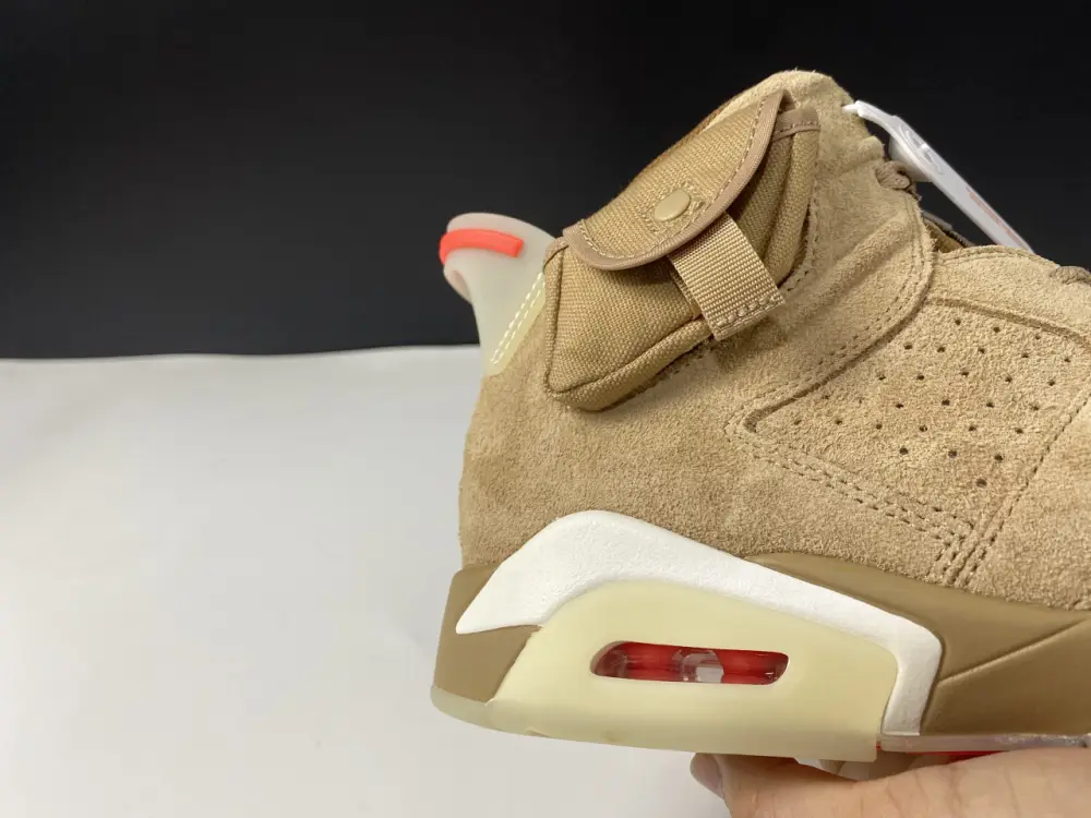 AIR JORDAN 6 RETRO TRAVIS SCOTT BRITISH KHAKI 