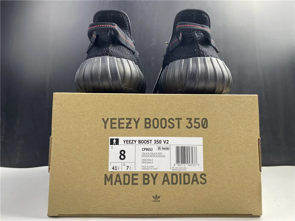 Adidas Yeezy Boost 350 V2 Black Red 