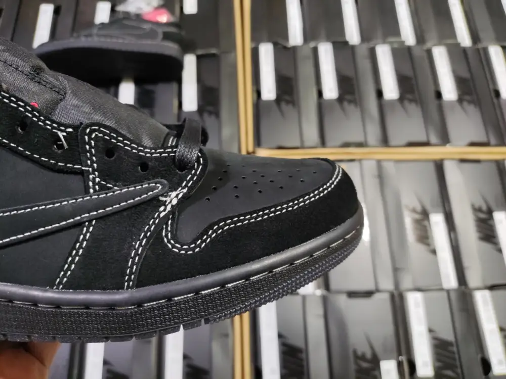 Jordan 1 Retro Low OG SP Travis Scott Black 