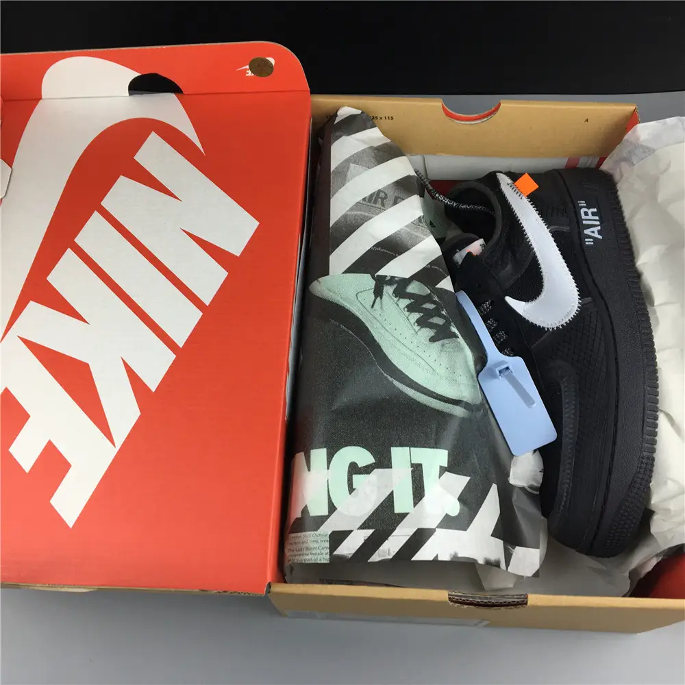 Nike Air Force 1 Low Off-White Black 