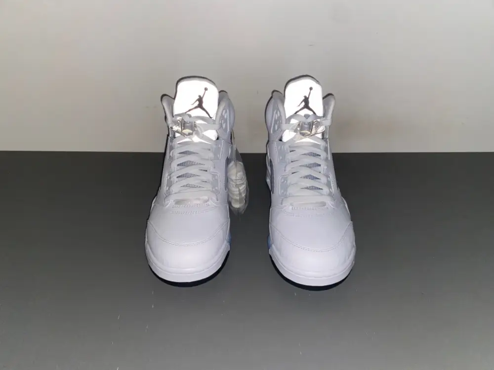 Air Jordan 5 Retro White Metallic 