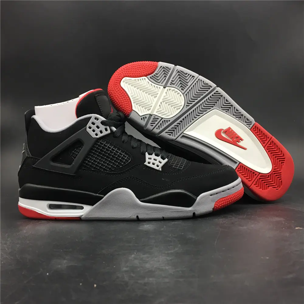 Jordan 4 Retro Black Cement  FFFEC64