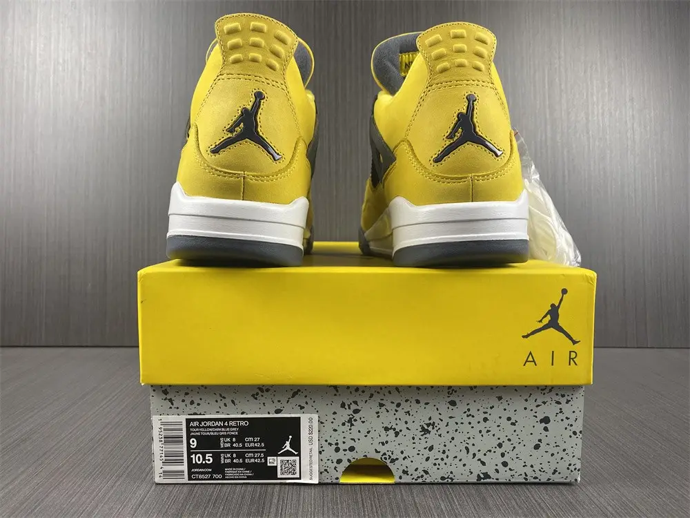 Jordan 4 Retro Lightning 