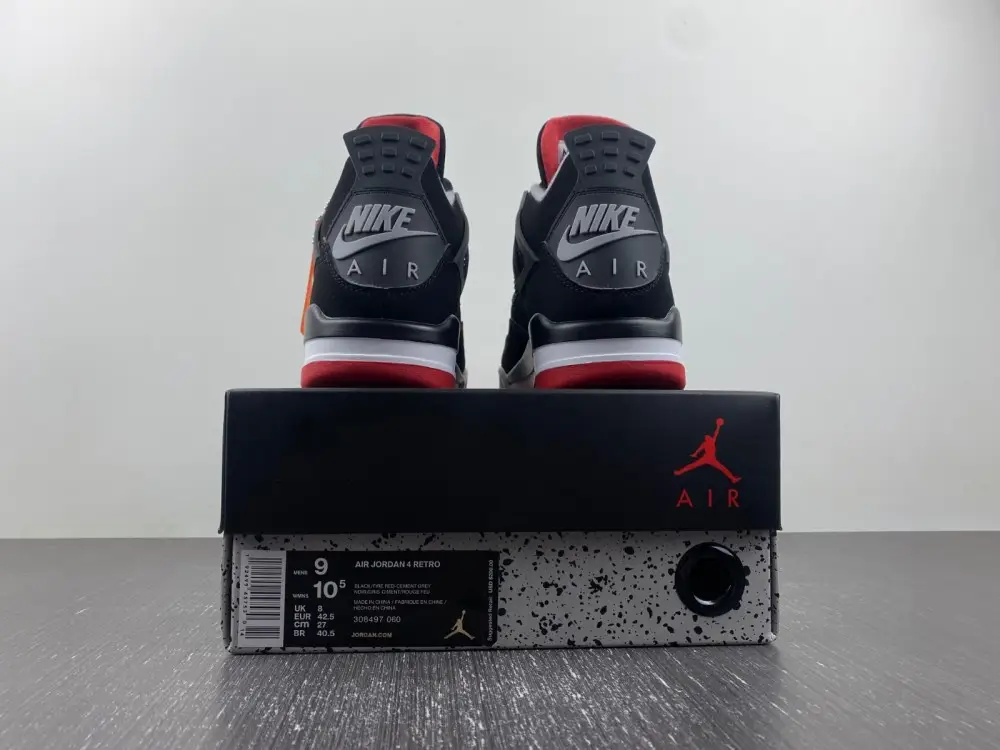 Jordan 4 Retro Bred 