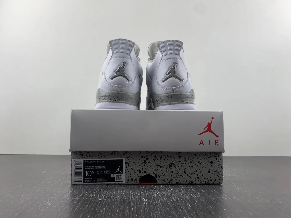 Jordan 4 Retro White Oreo 