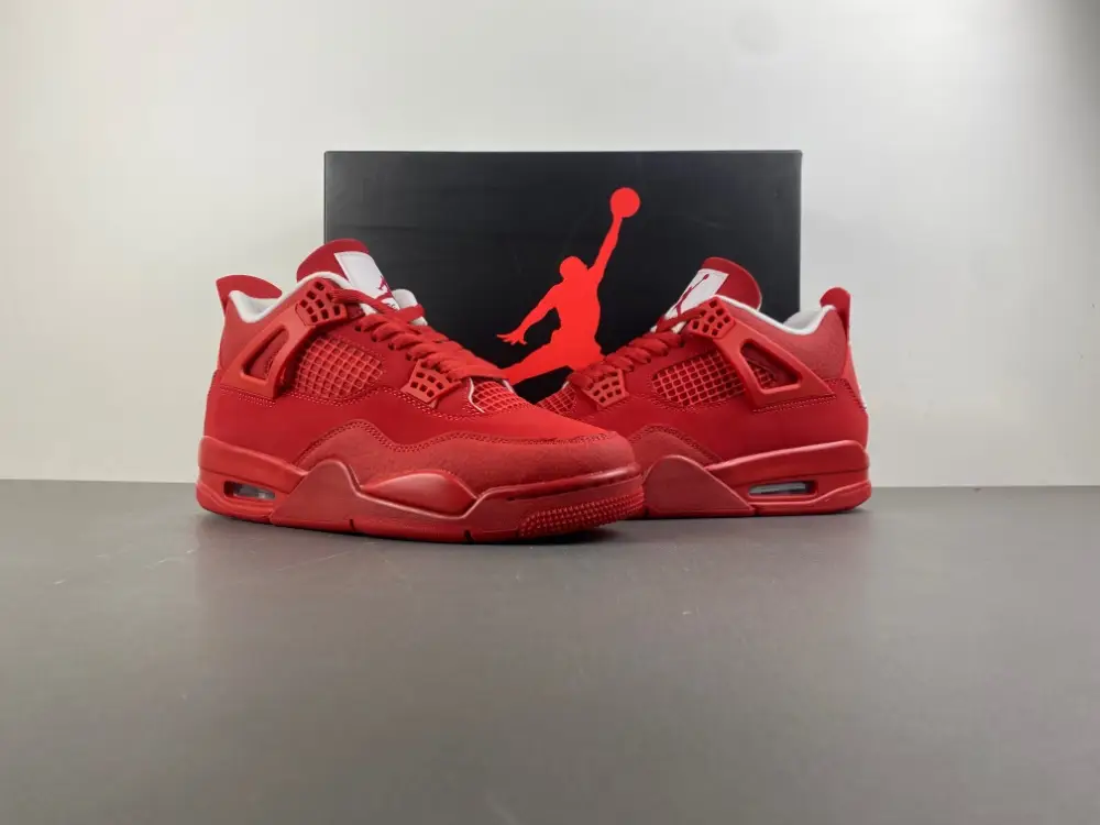 Air Jordan 4 Red Toe with Burst  FBB173