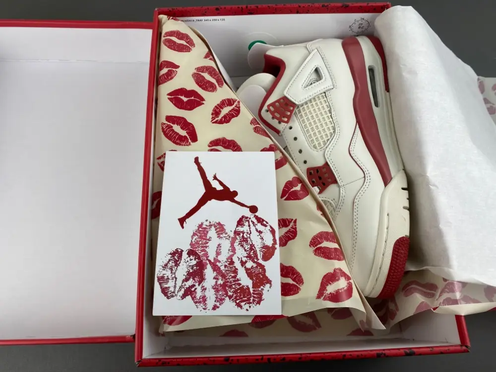 Air Jordan 4 “ Valentine’s Day Beige and 