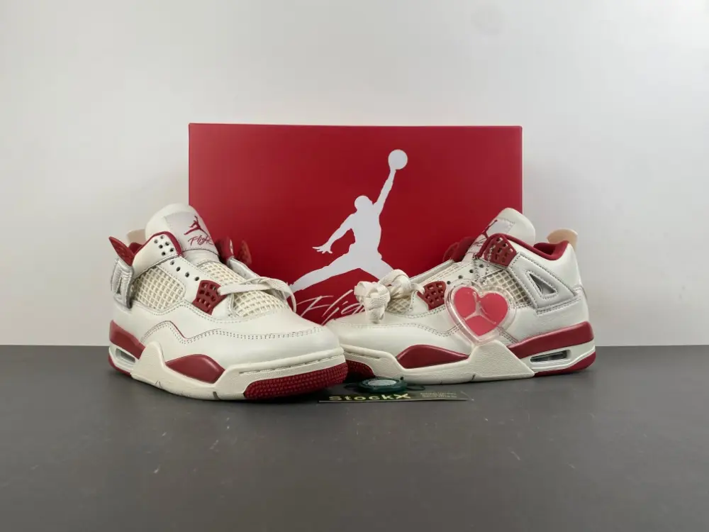 Air Jordan 4 “ Valentine’s Day Beige and  FFB254